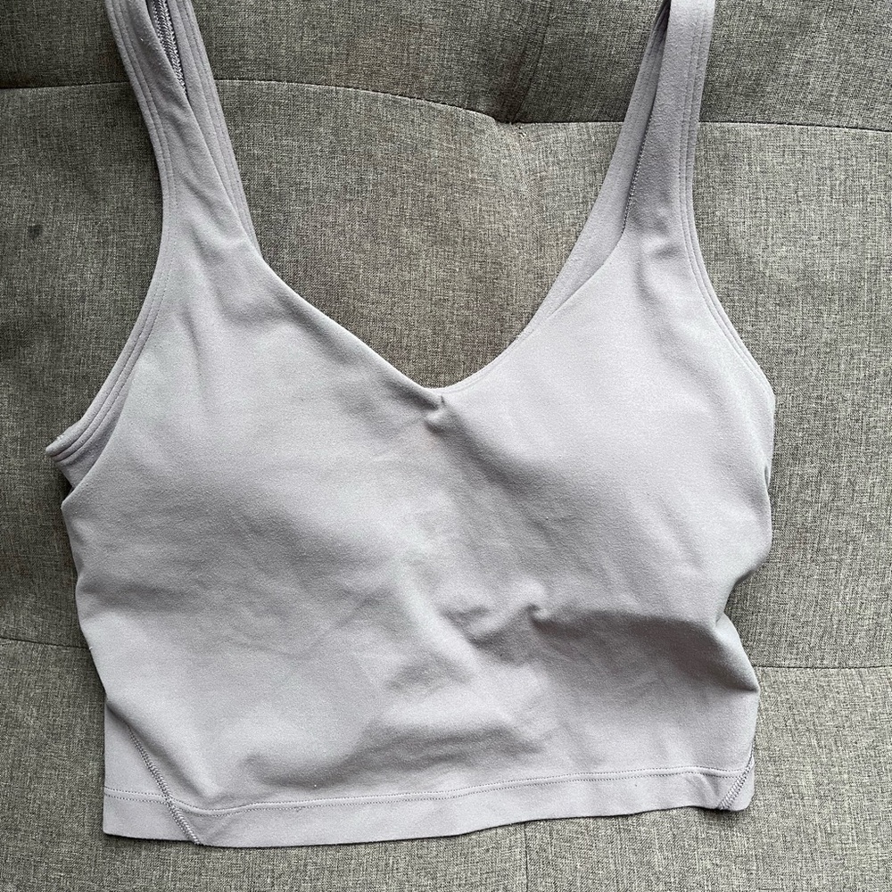 lululemon athletica Gray Align Women's Top Size 6
